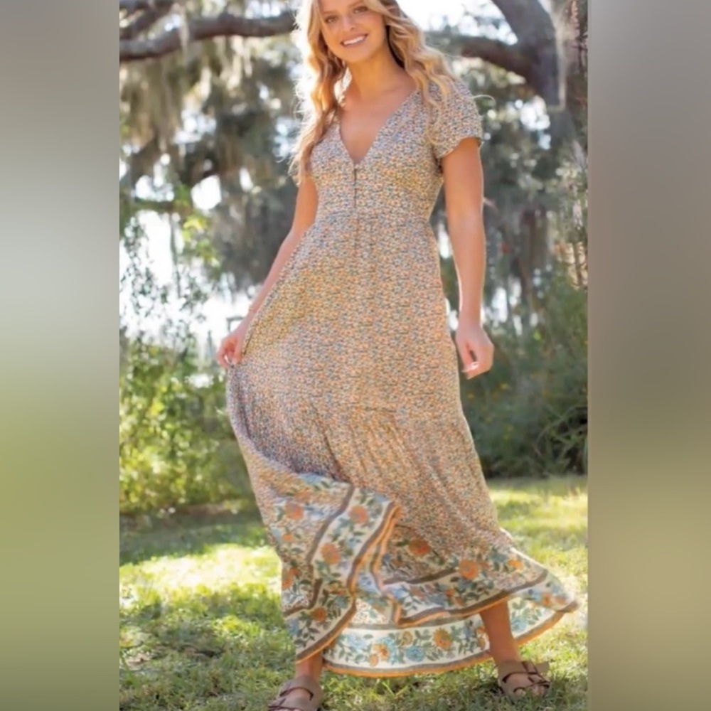 NATURAL LIFE Evangeline Maxi Dress - Small